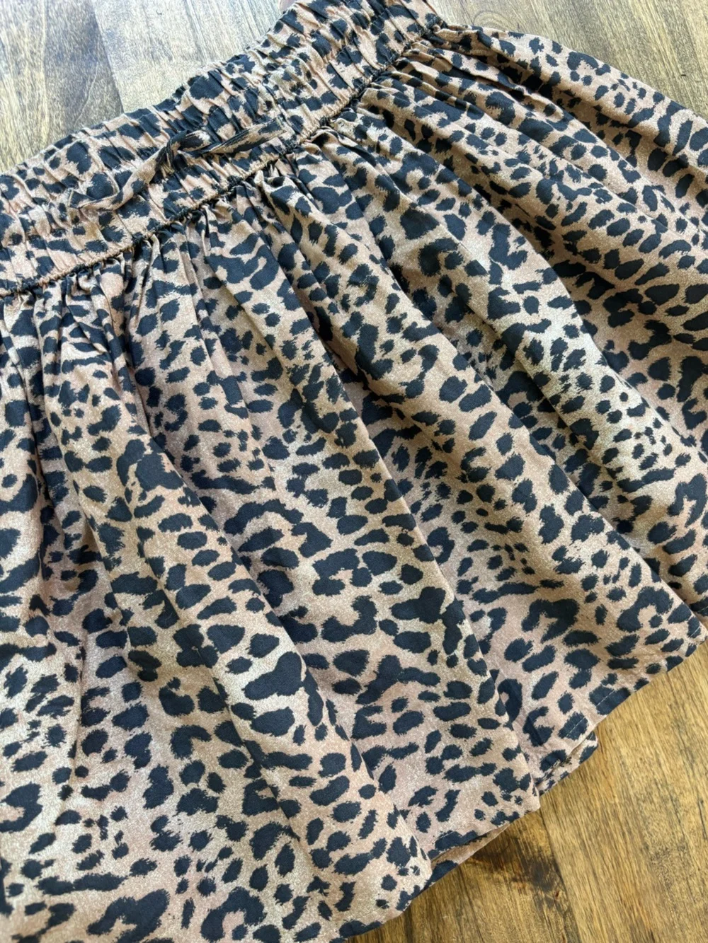 Girls Gap Leopard Print Skirt